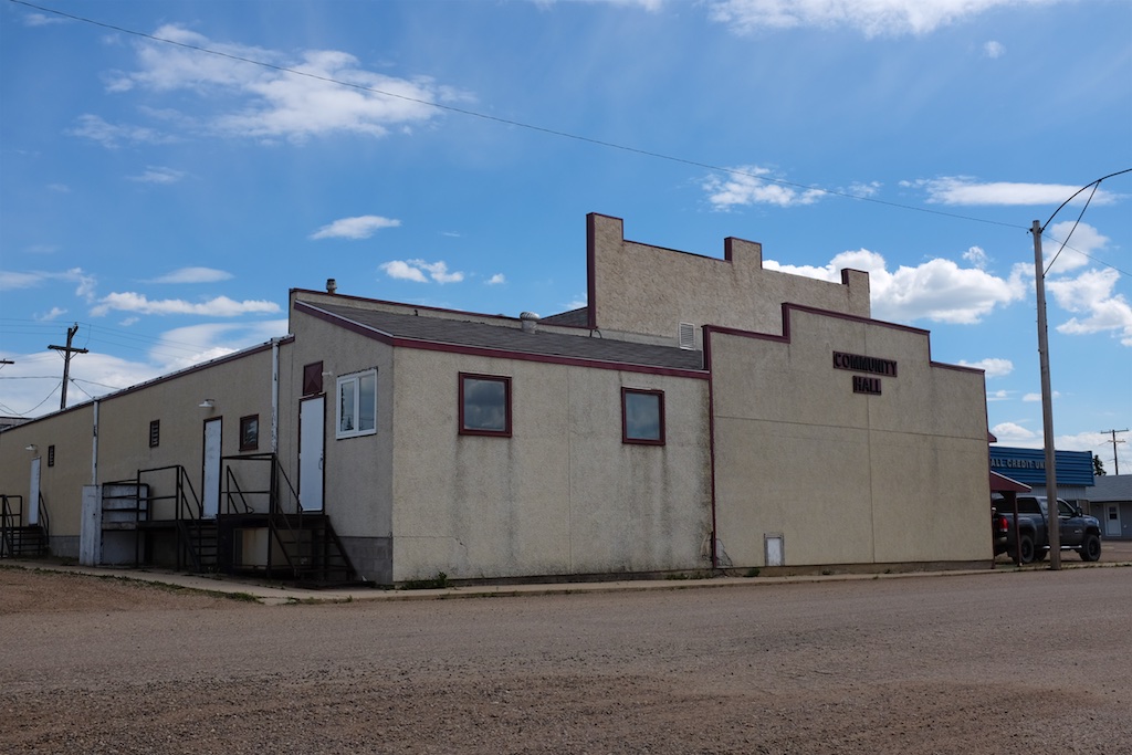 CommunityHallexterior to the Town of Burstall, Saskatchewan
