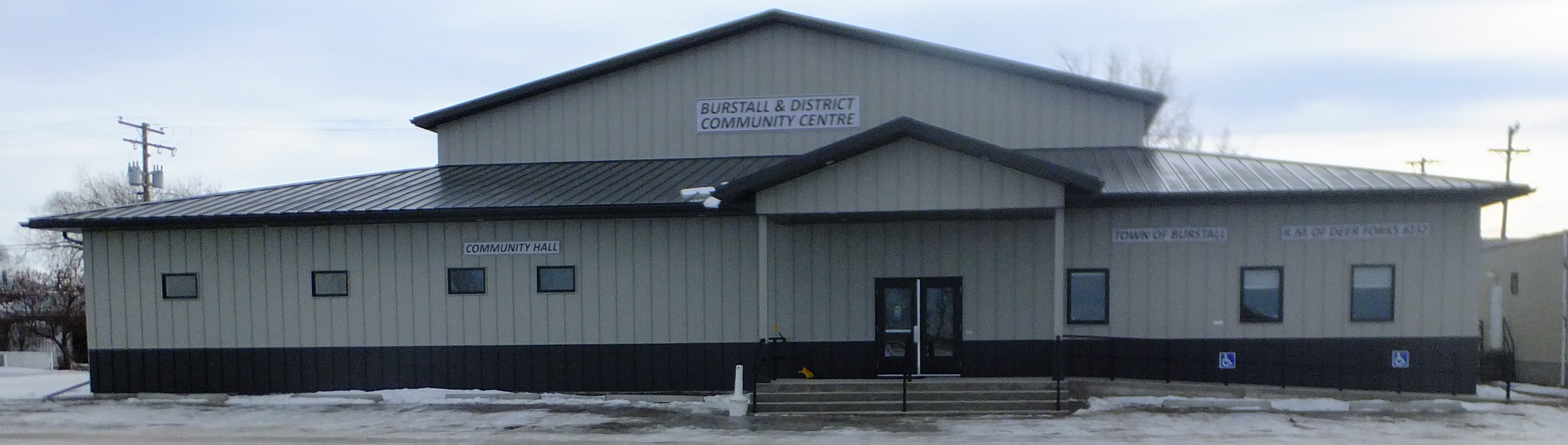Community Hall to the Town of Burstall, Saskatchewan